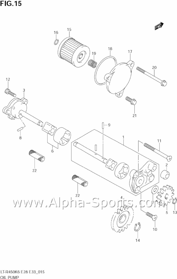 Suzuki ATV OEM Parts Catalog - Alpha Sports Parts Diagrams